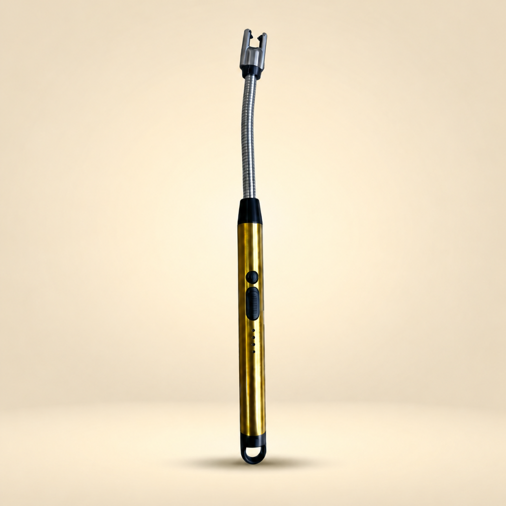 Rechargeable Electric Arc Lighter with Flexible Neck